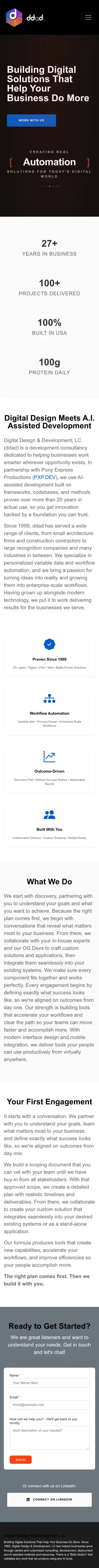 Full-page screenshot of Homepage as rendered during the mobile scan.